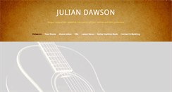 Desktop Screenshot of juliandawson.com